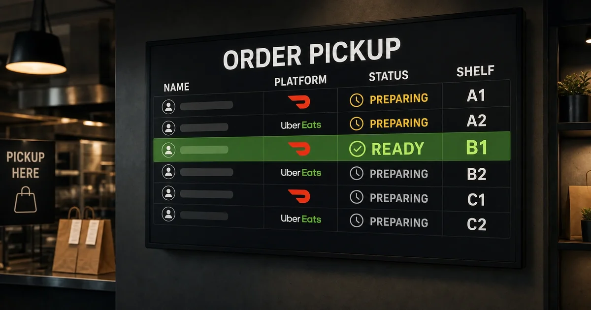 Orderboard: the ghost-kitchen pickup display we open-sourced
